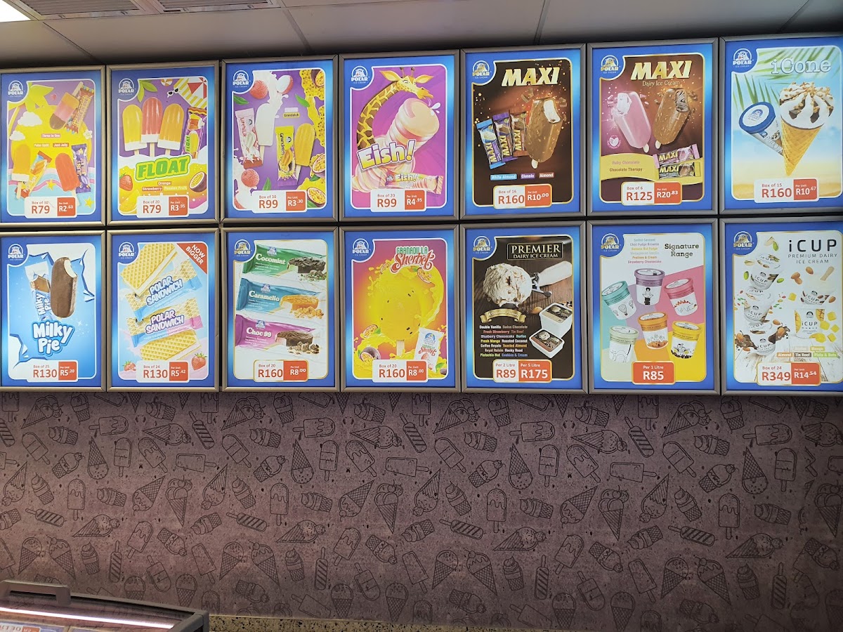 Polar Ice Cream Mall @55 Centurion Photo Menu 2