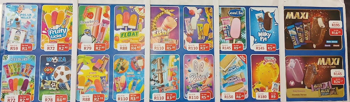 Polar Ice Cream Mall @55 Centurion Photo Menu 7