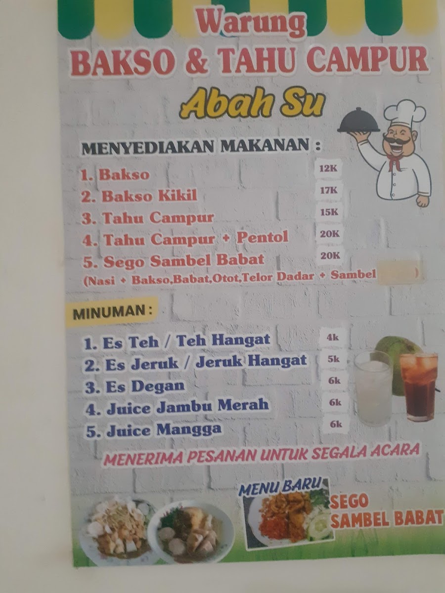 Bakso & Tahu Campur H. Shomadi Photo Menu 3
