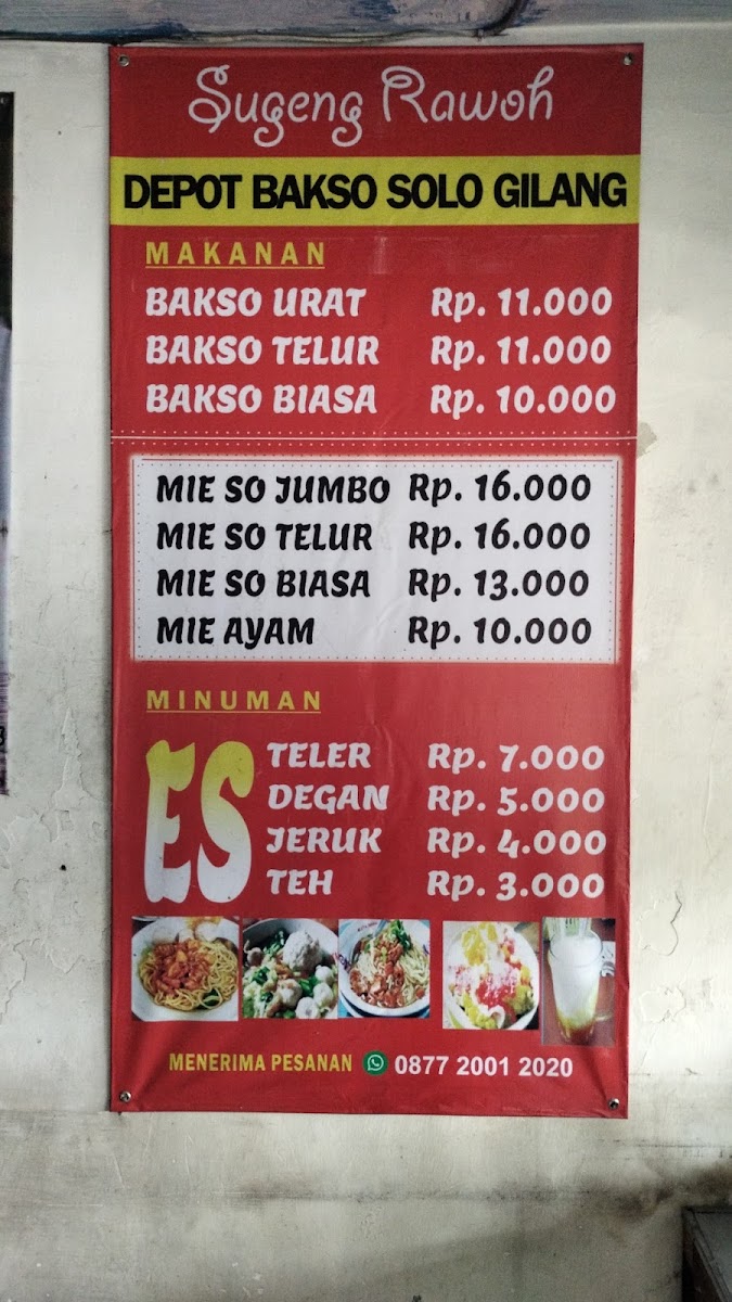 Bakso Solo 'Gilang' Photo Menu 4