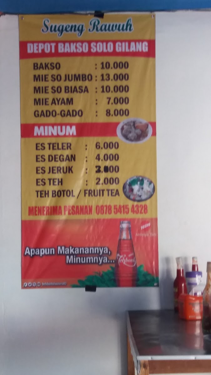 Bakso Solo 'Gilang' Photo Menu 7