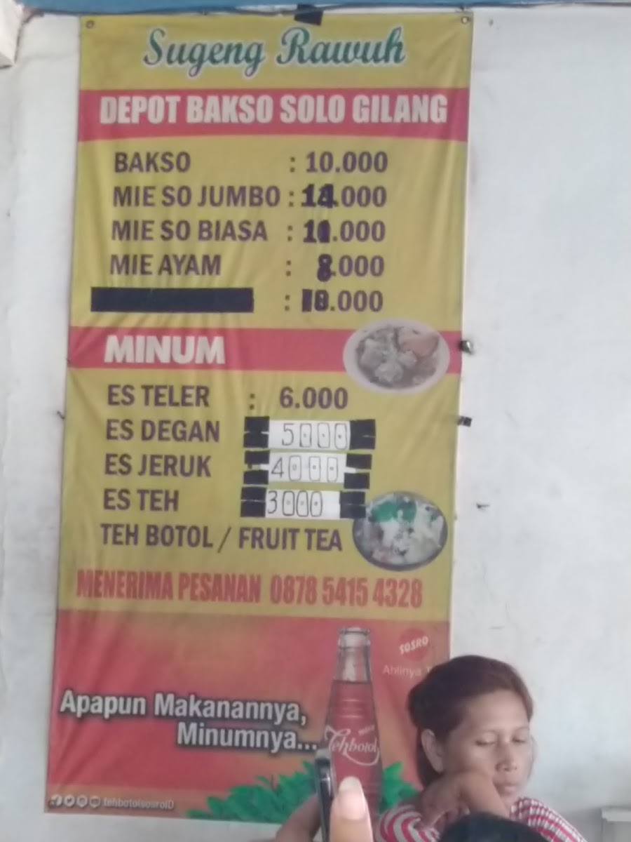 Bakso Solo 'Gilang' Photo Menu 8