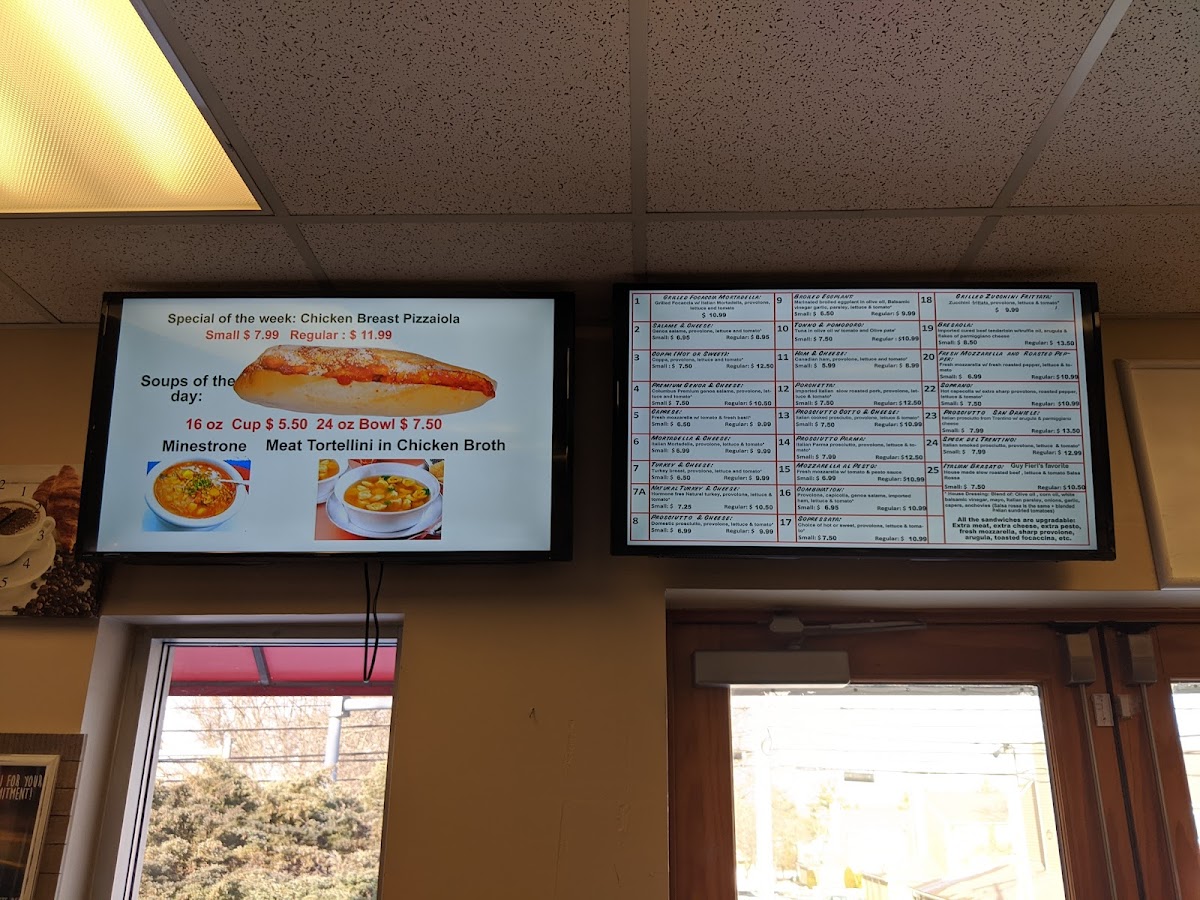Italian Corner Photo Menu 6