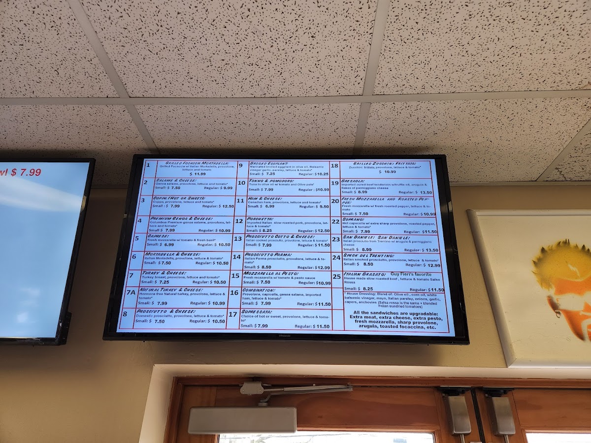 Italian Corner Photo Menu 7