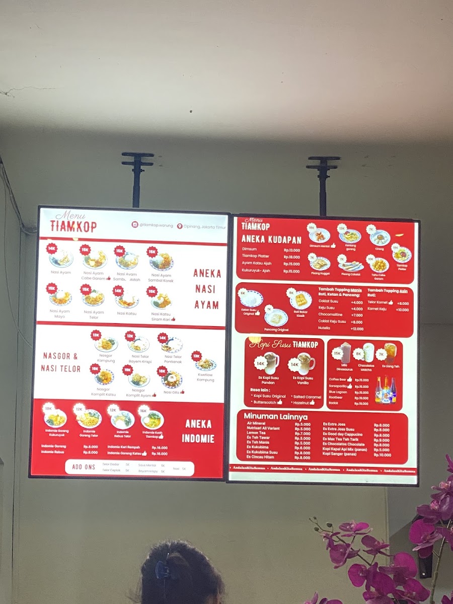 Warkop Tiamkop Photo Menu 8