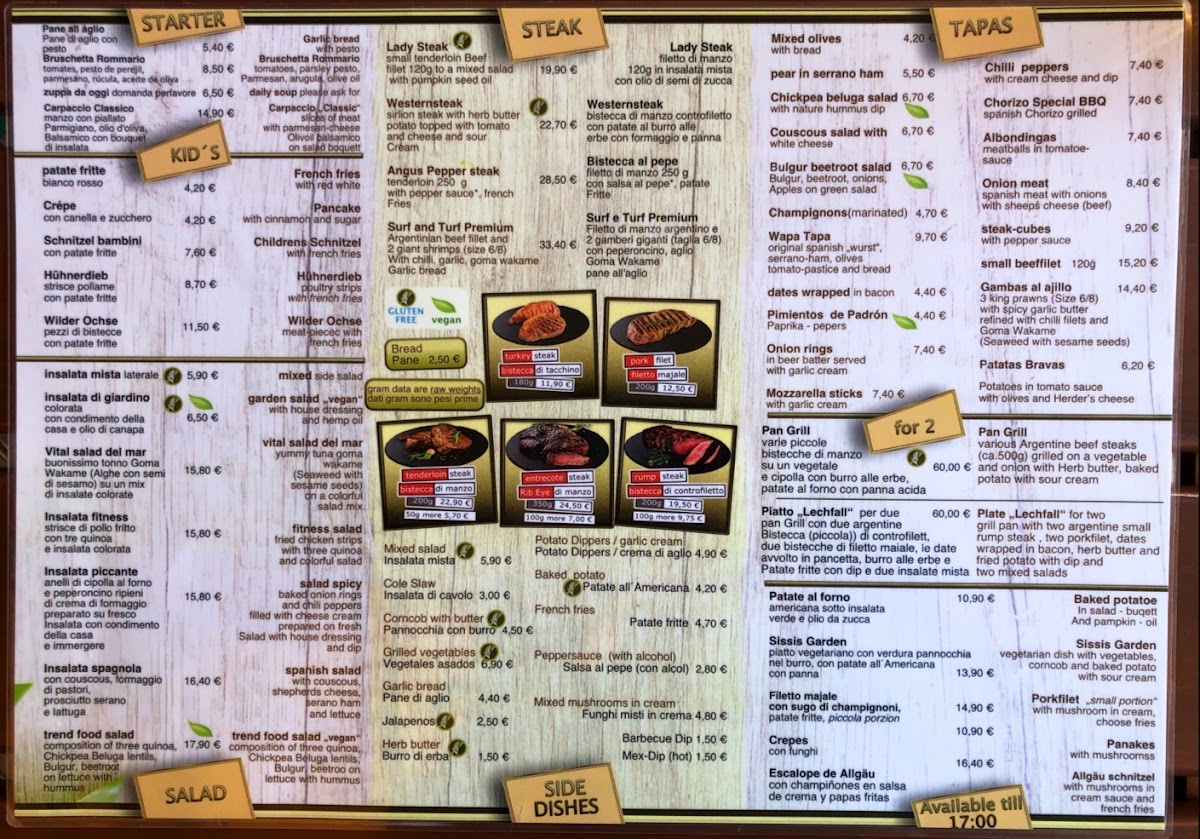 Steakhaus Füssen & Tapas Bar Photo Menu 5