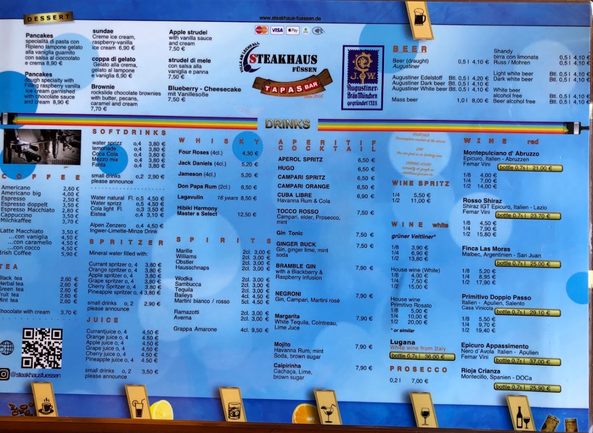 Steakhaus Füssen & Tapas Bar Photo Menu 9
