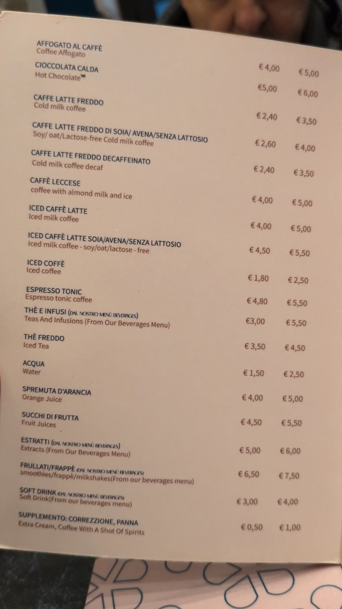 TE cioccolateria - TE Caffè Photo Menu 6