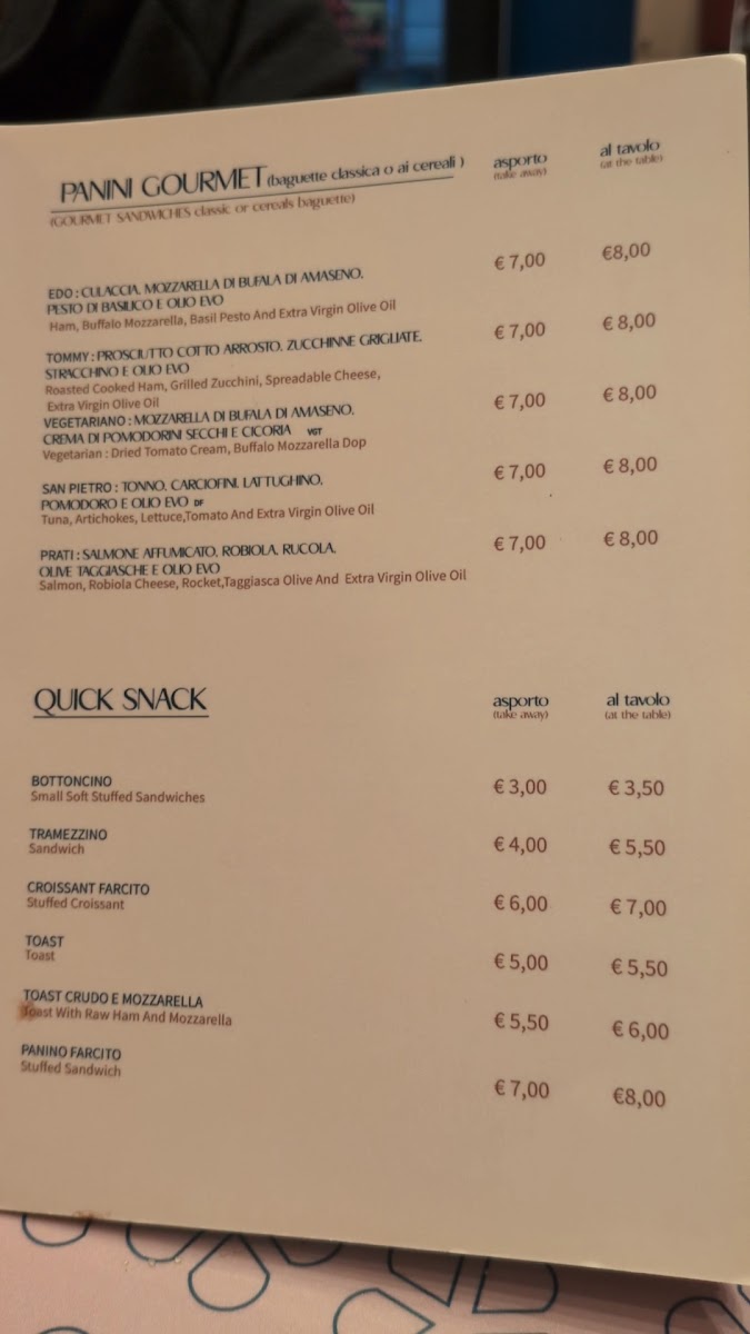 TE cioccolateria - TE Caffè Photo Menu 7