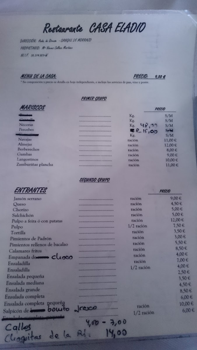 Casa Eladio Photo Menu 8