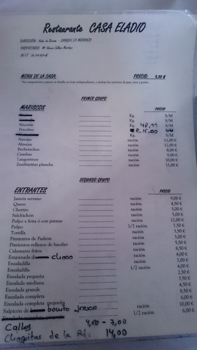 Casa Eladio Photo Menu 9