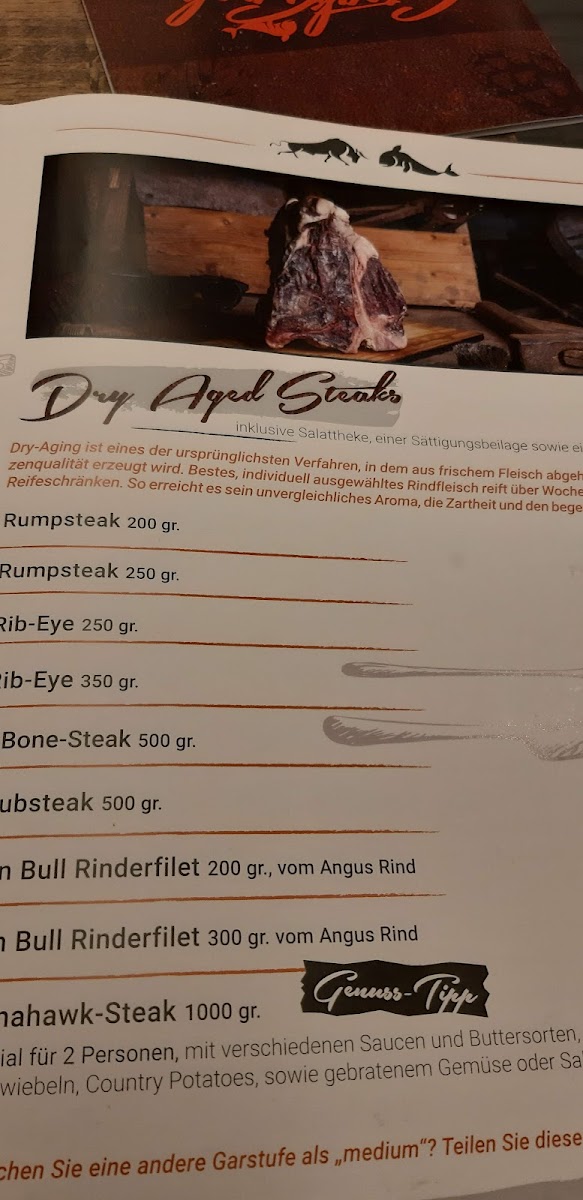 Hotel & Steakhaus Lauterbach 'Am Bodden' Photo Menu 1
