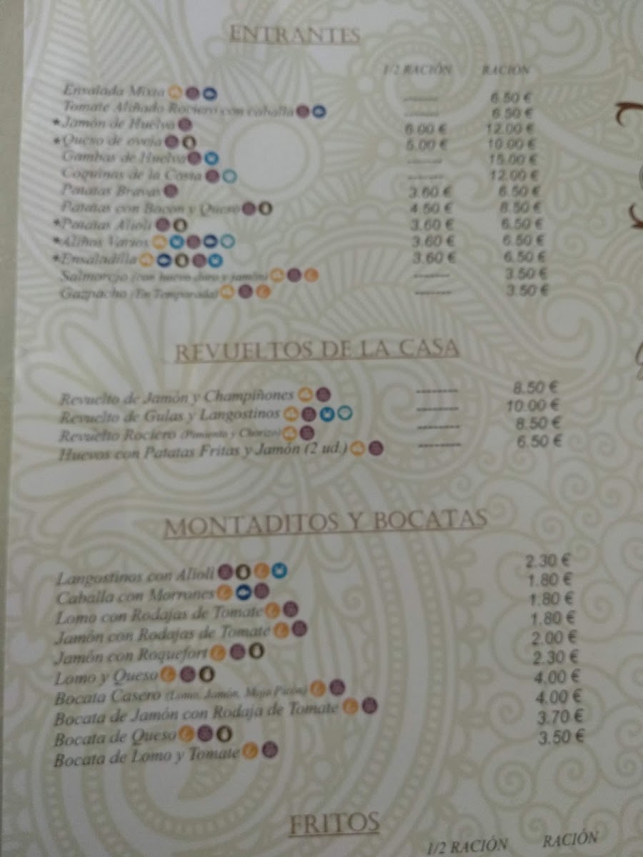 Casino de la Paz Photo Menu 3
