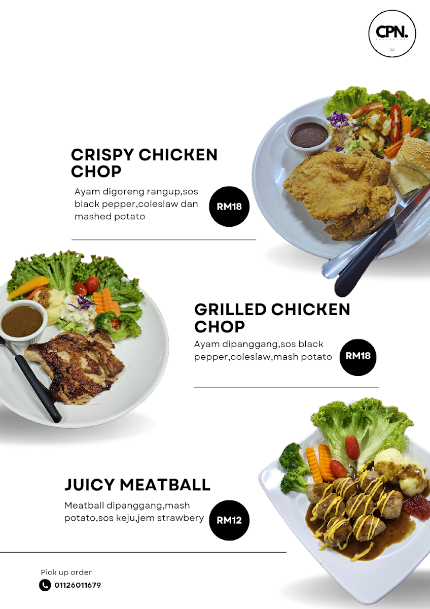 CPN RESTAURANT Photo Menu 1