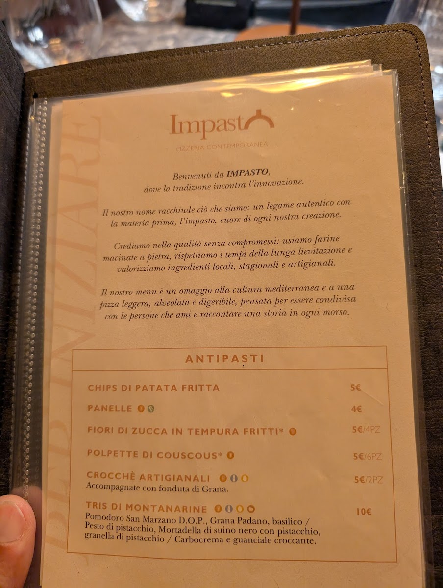 Impasto Pizzeria Contemporanea Photo Menu 10