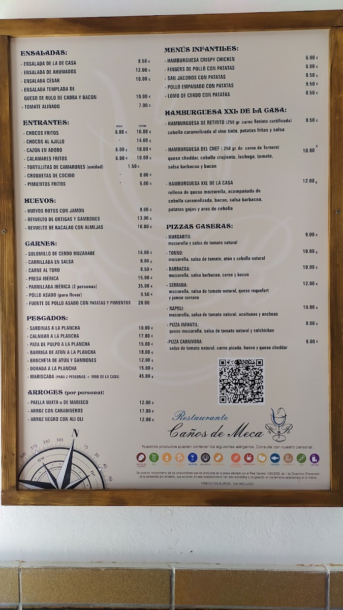 Restaurante Camping Caños De Meca Photo Menu 6