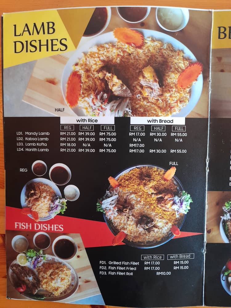 Al Fatah TTDI Grove Photo Menu 3