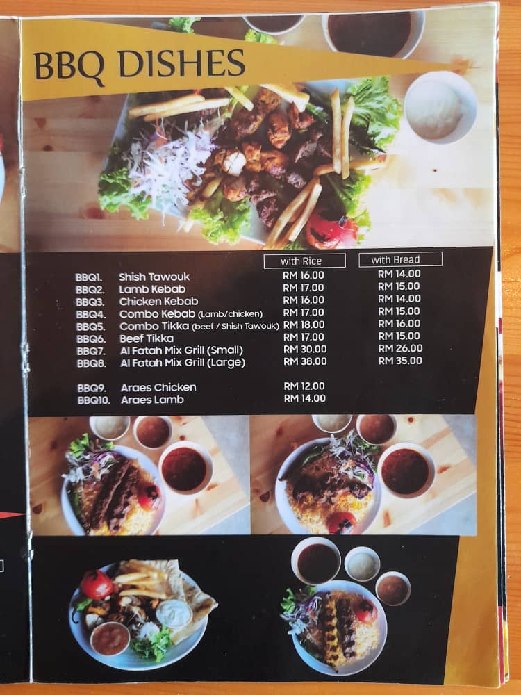 Al Fatah TTDI Grove Photo Menu 6