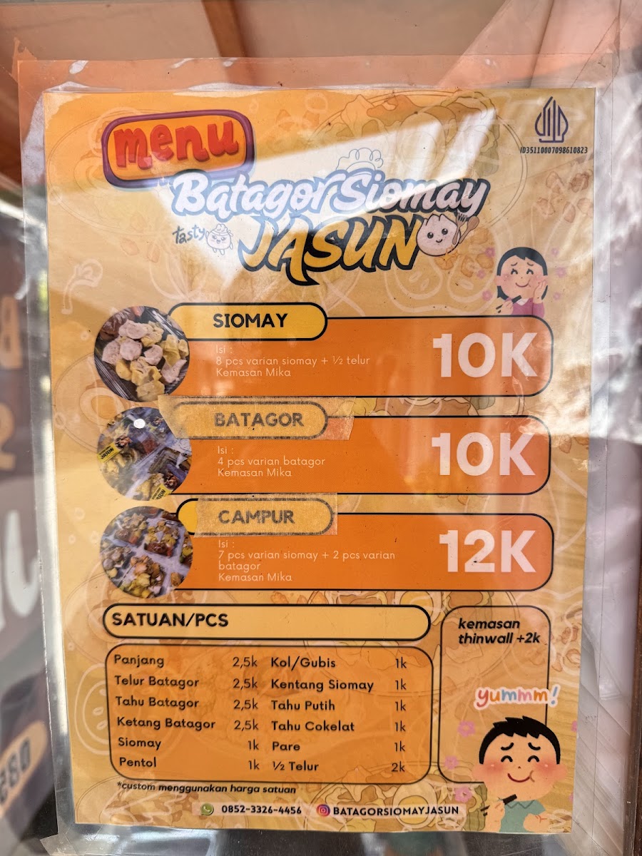 BATAGOR SIOMAY JASUN (PKL) Photo Menu 1
