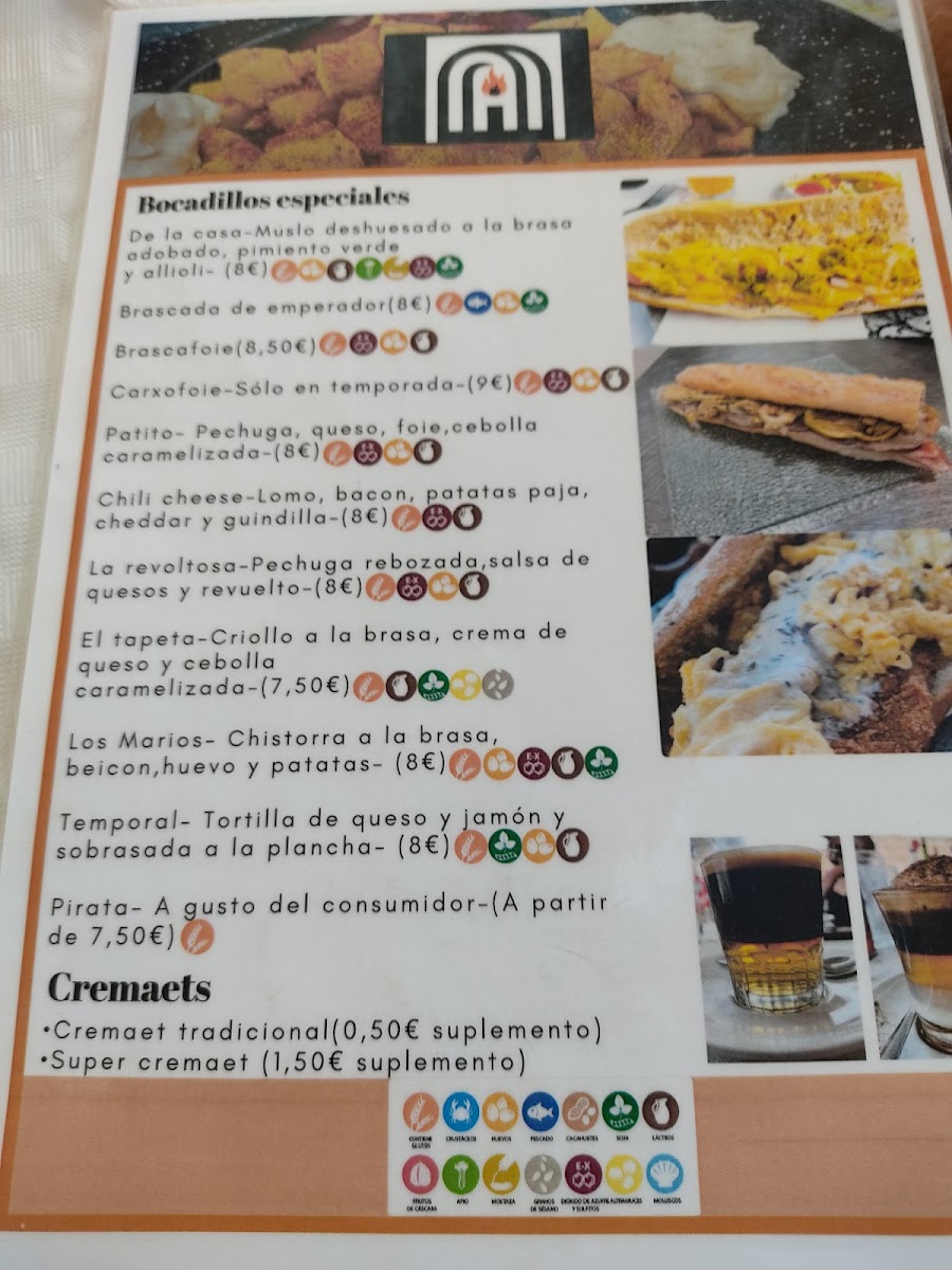 Restaurante Els Arcs Photo Menu 1