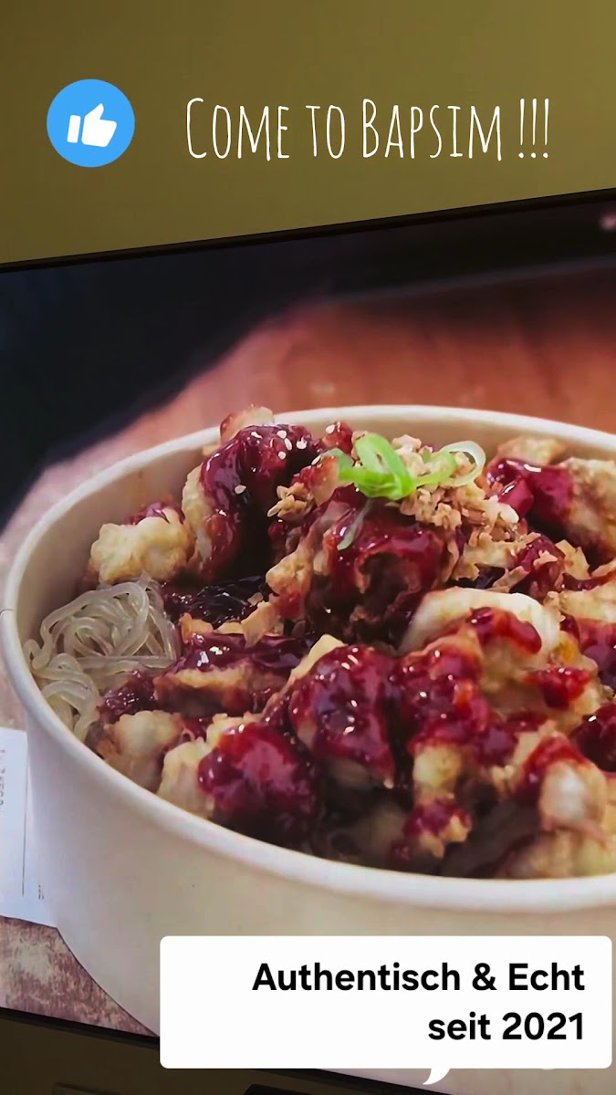 Restaurant Bap Sim Photo Menu 1