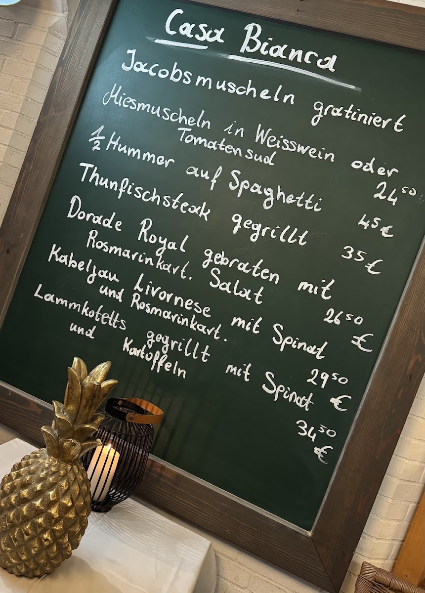 Ristorante Casa Bianca Photo Menu 2