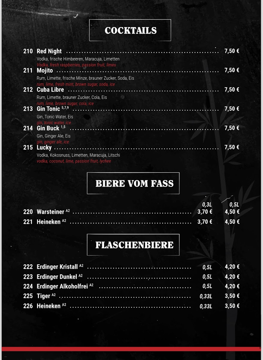 Loc Asia Restaurant Photo Menu 4