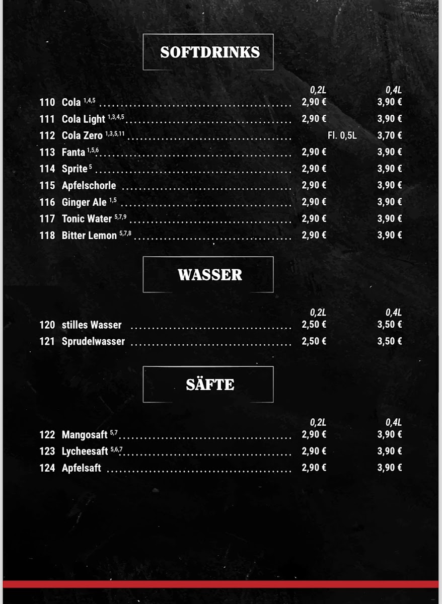 Loc Asia Restaurant Photo Menu 5