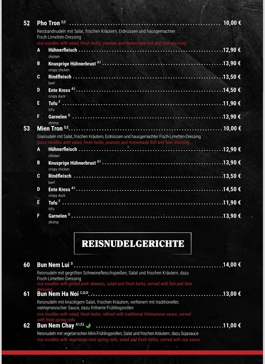 Loc Asia Restaurant Photo Menu 8