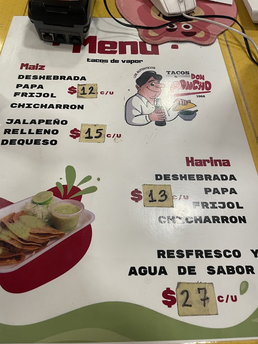 Tacos Don Pancho Madero Photo Menu 2