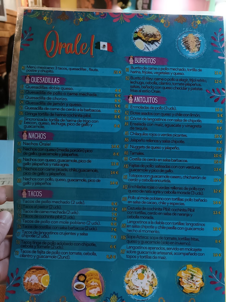 Órale Antojitos Mexicanos Photo Menu 10
