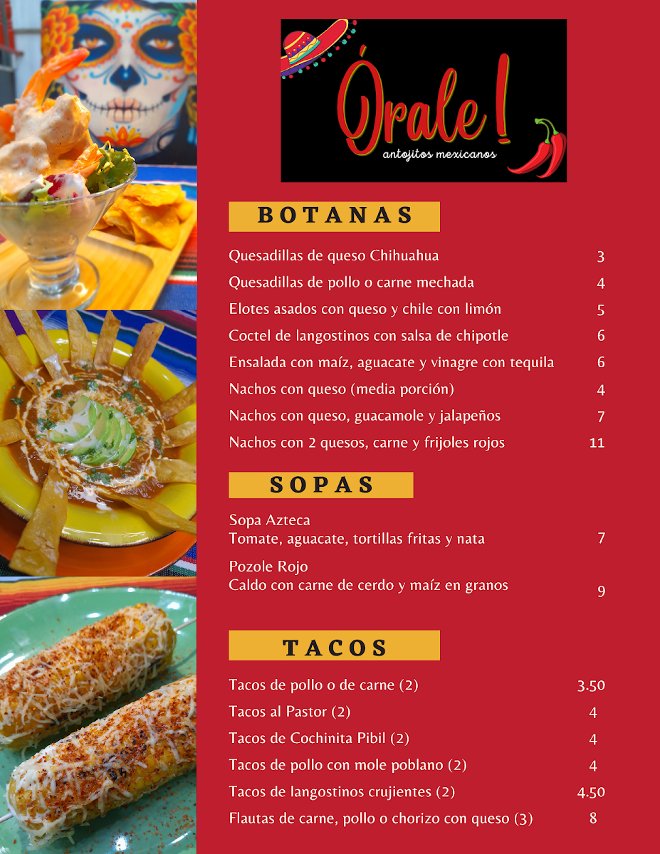 Órale Antojitos Mexicanos Photo Menu 5
