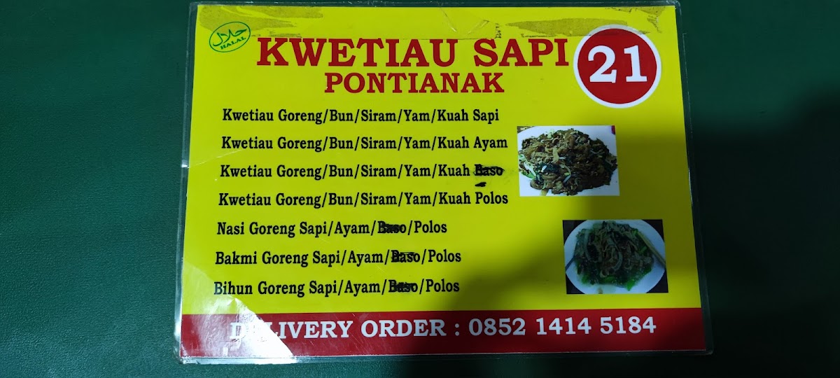 Kwetiau Sapi Pontianak 21 Photo Menu 4