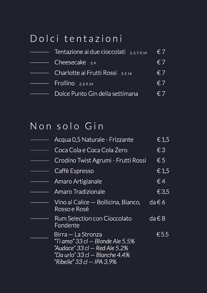 PuntoGin_Perugia Photo Menu 3