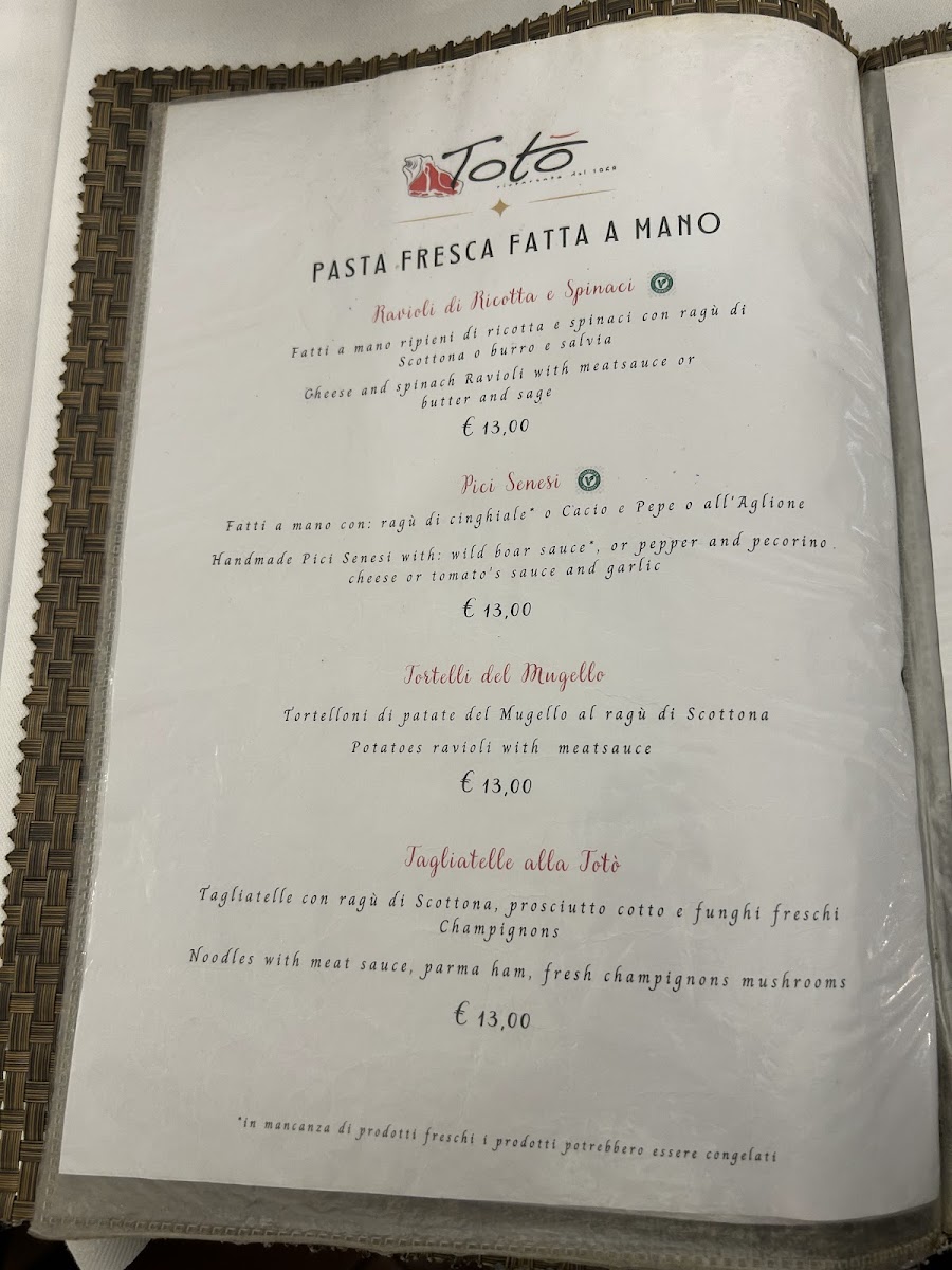 Ristorante Toto' Photo Menu 6