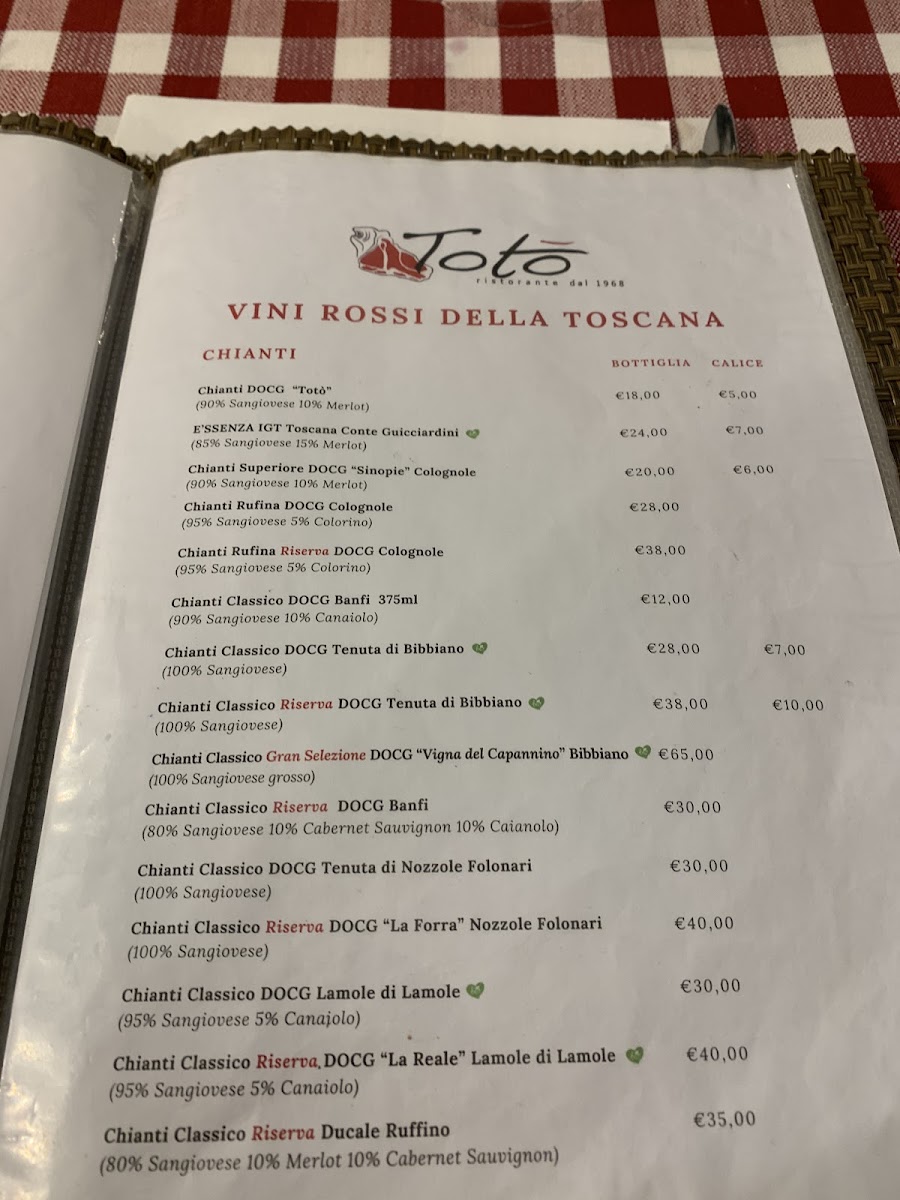 Ristorante Toto' Photo Menu 7