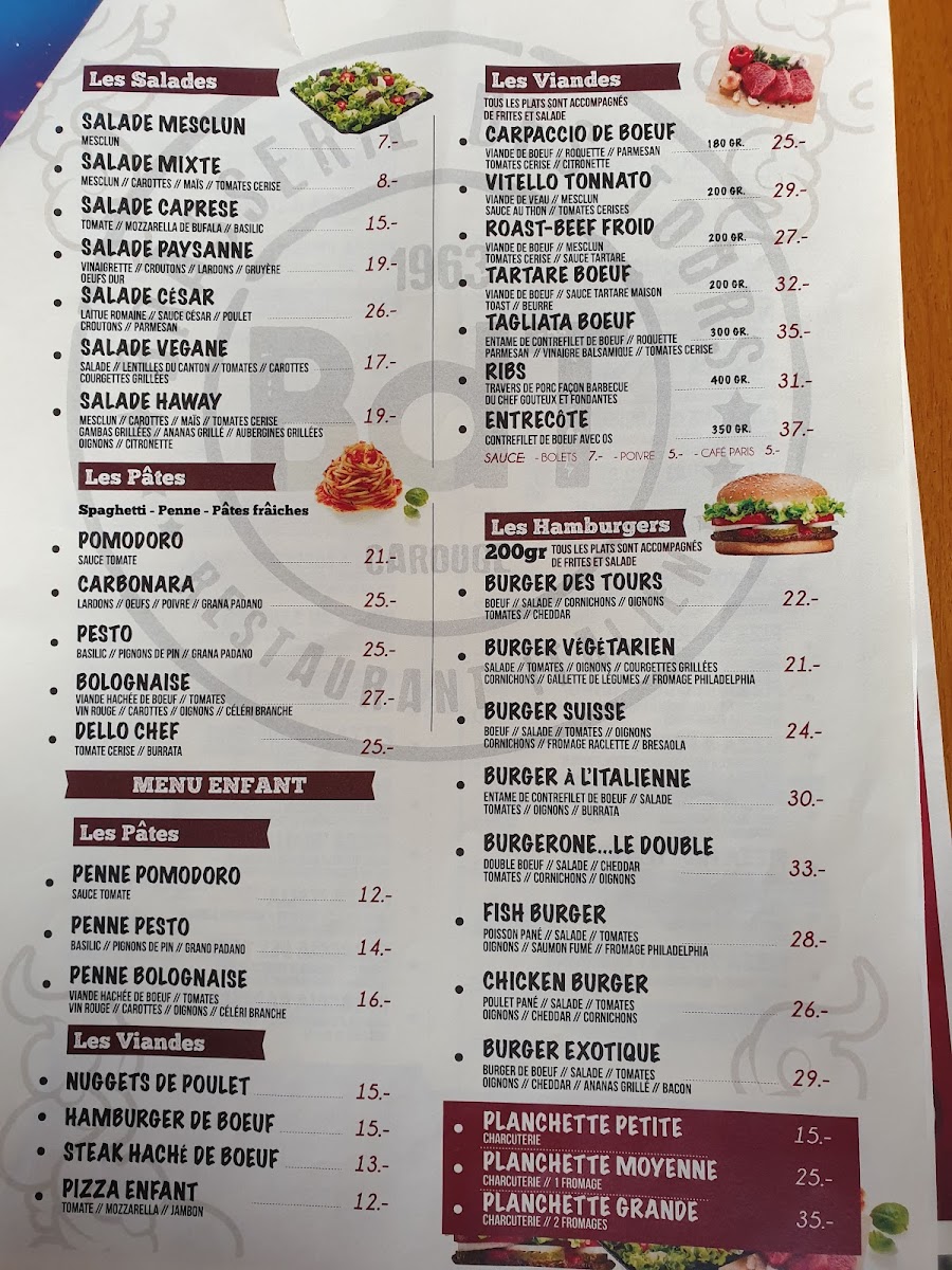 Brasserie Des Tours Photo Menu 10