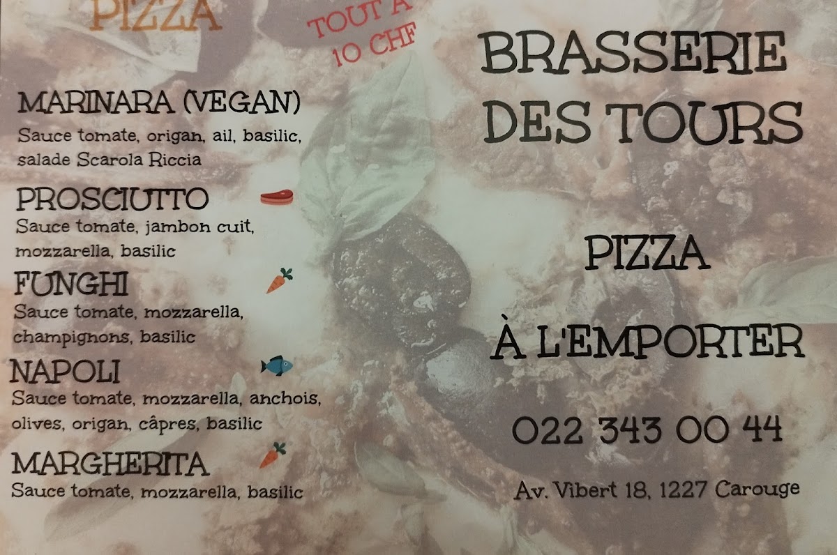Brasserie Des Tours Photo Menu 8