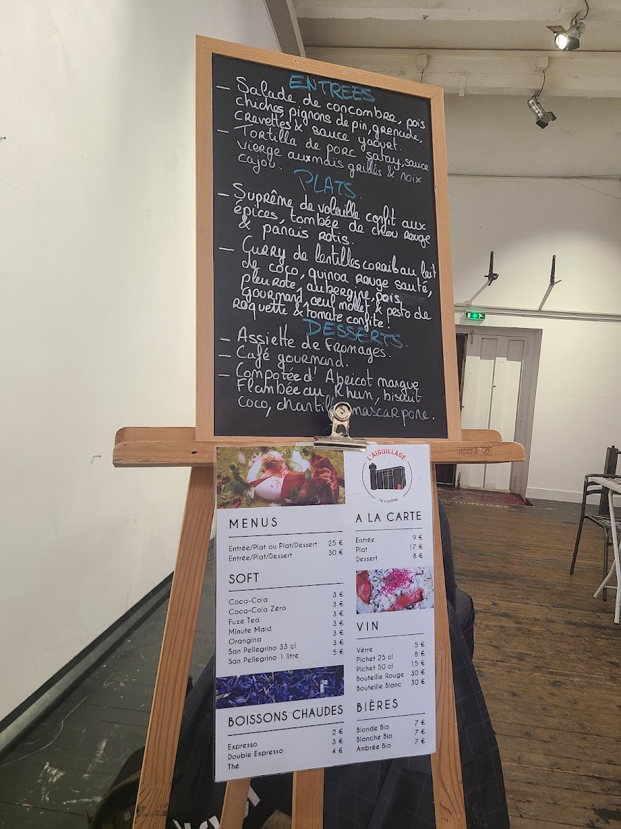 La Cantine de l'Aiguillage Photo Menu 2