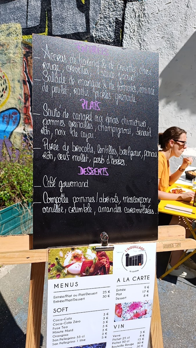 La Cantine de l'Aiguillage Photo Menu 3