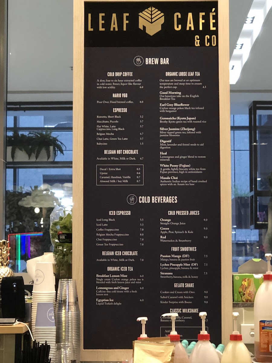 Leaf Cafe & Co Photo Menu 3