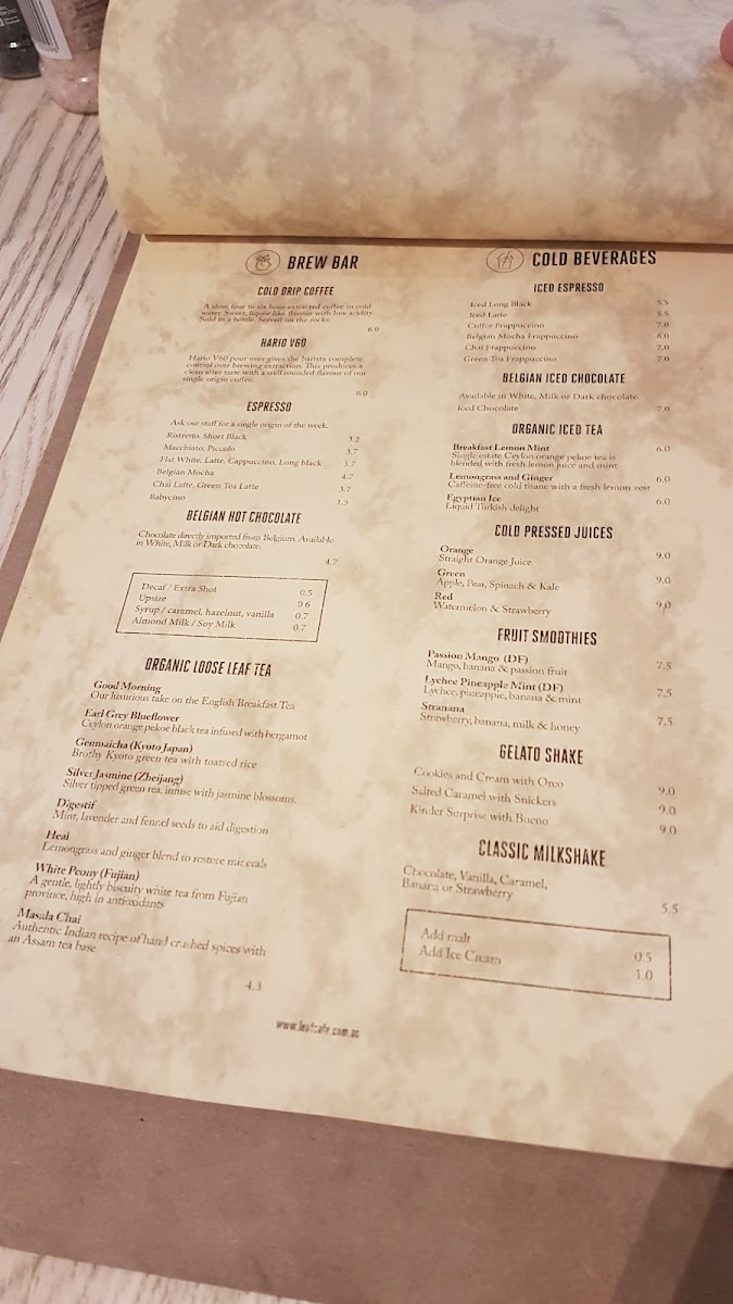 Leaf Cafe & Co Photo Menu 5