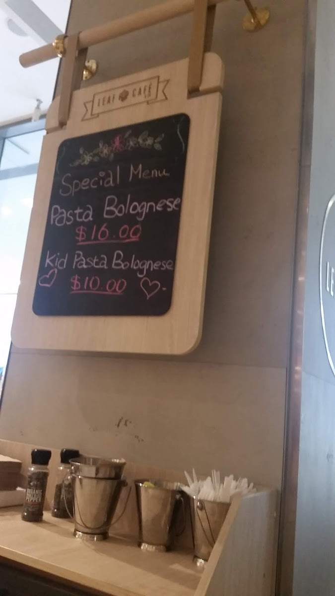 Leaf Cafe & Co Photo Menu 6