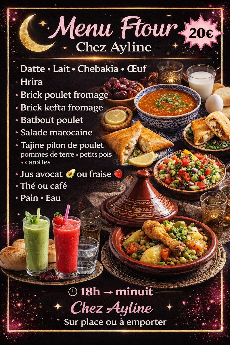 CHEZ AYLINE ???? Photo Menu 1