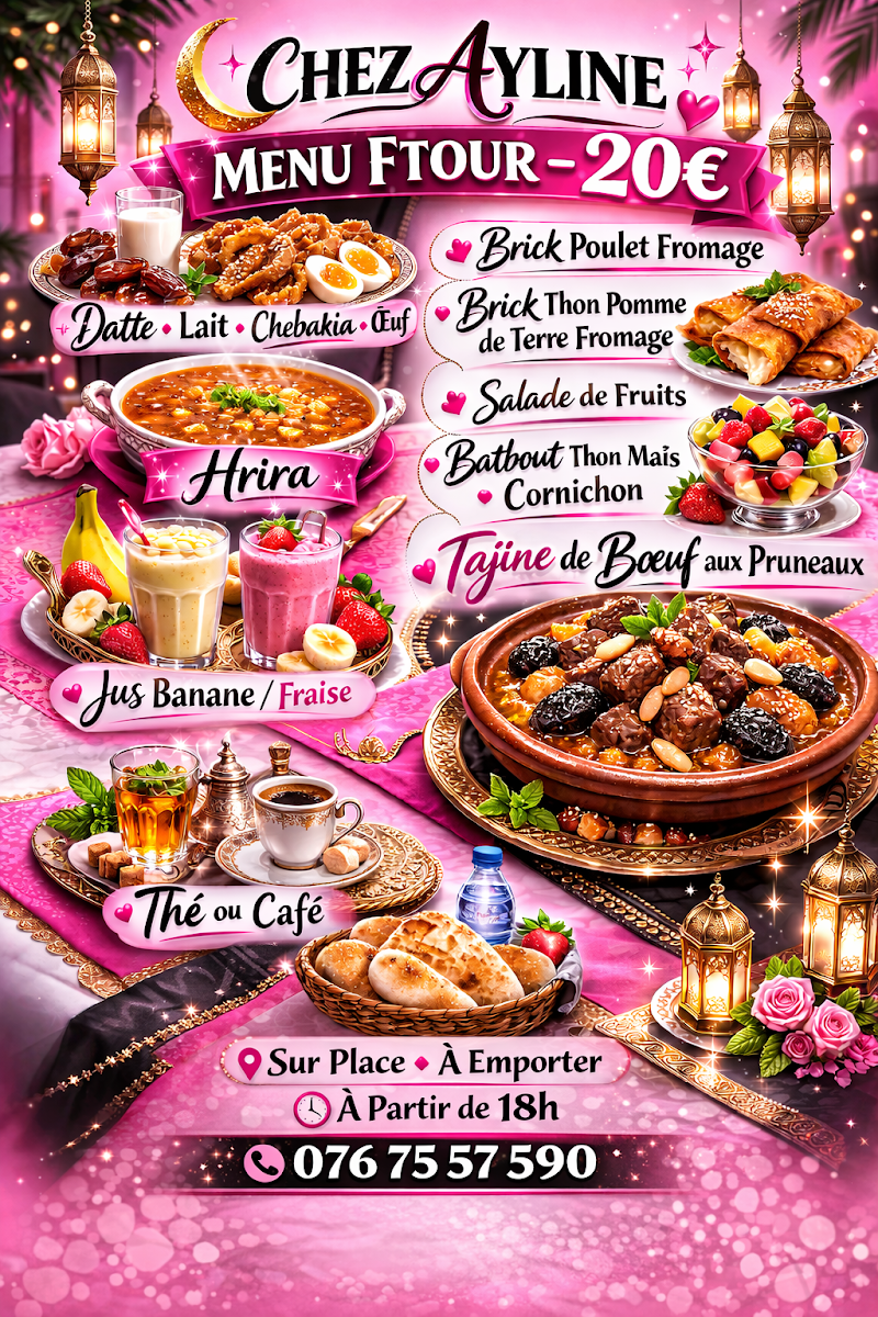 CHEZ AYLINE ???? Photo Menu 3