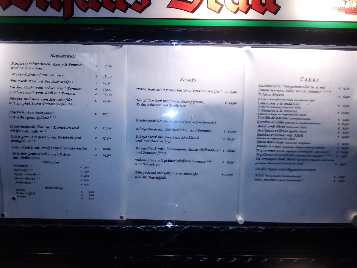 Restaurant Klostermeisterhaus Photo Menu 2