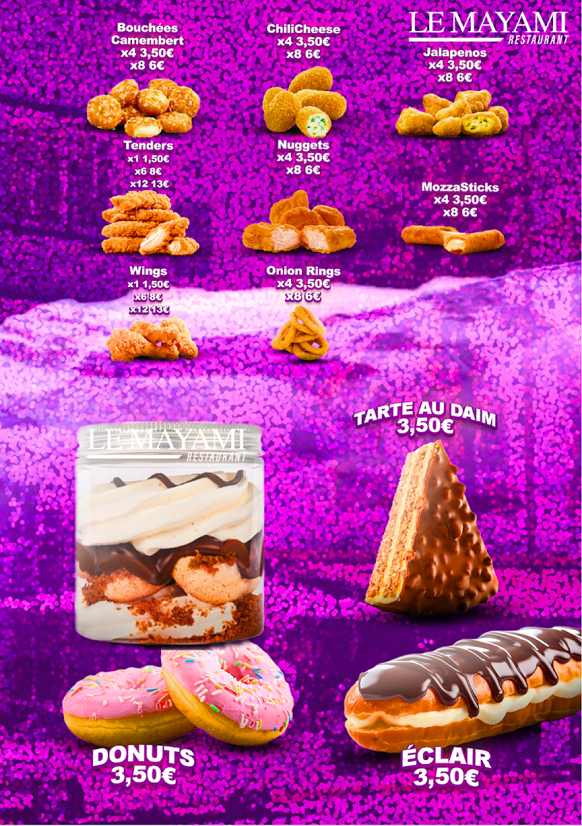 LE MAYAMI Photo Menu 3