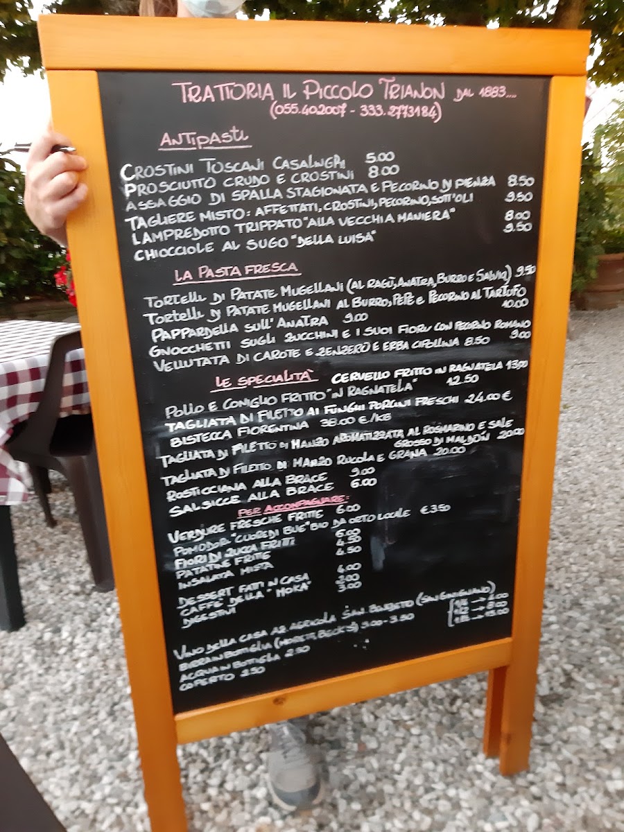 Trattoria Il Piccolo Trianon Photo Menu 10