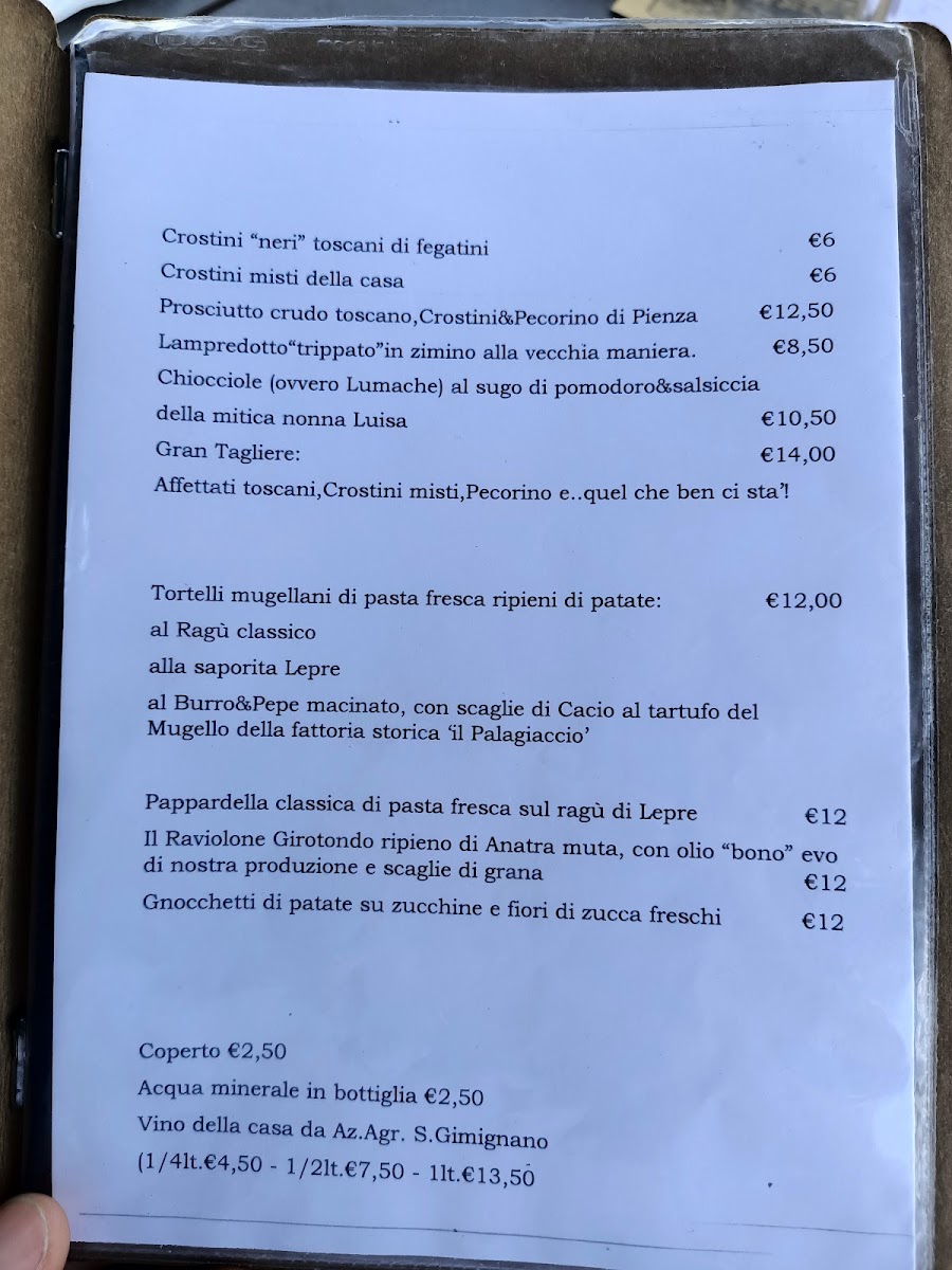 Trattoria Il Piccolo Trianon Photo Menu 7