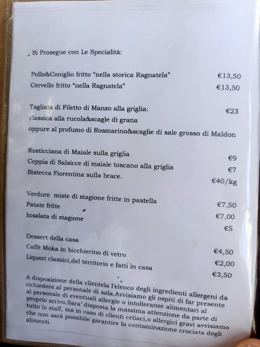 Trattoria Il Piccolo Trianon Photo Menu 8